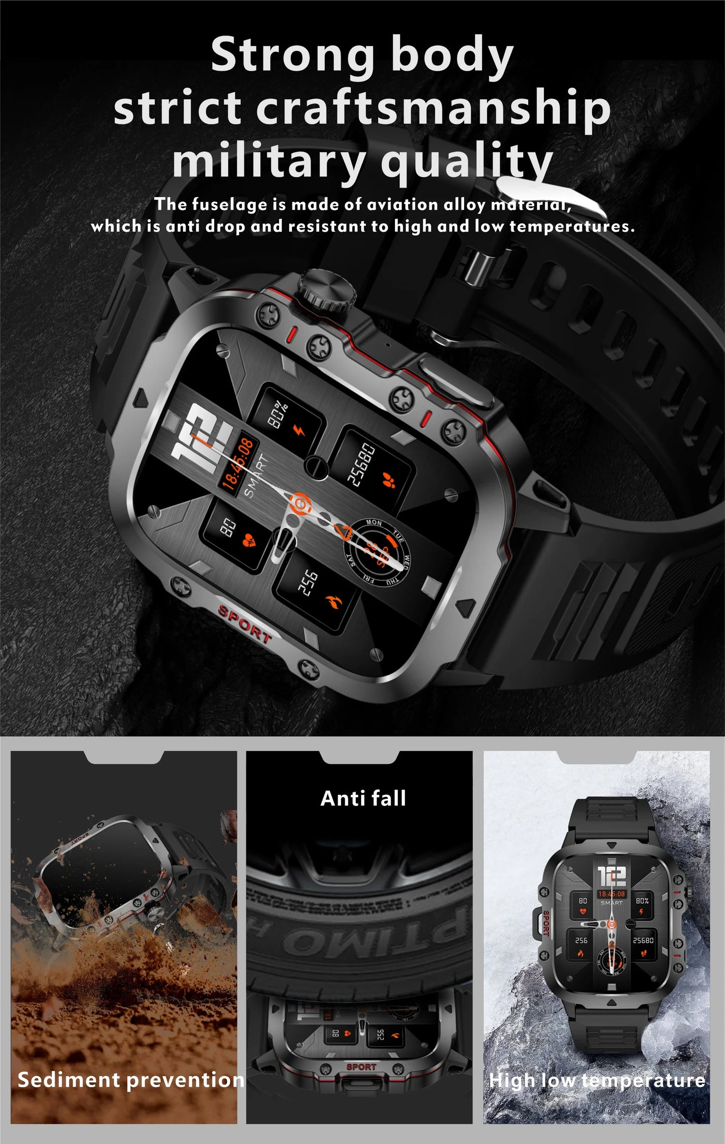 Xiaomi 2025 Smart Watch for Men for Android, Xiaomi, IOS