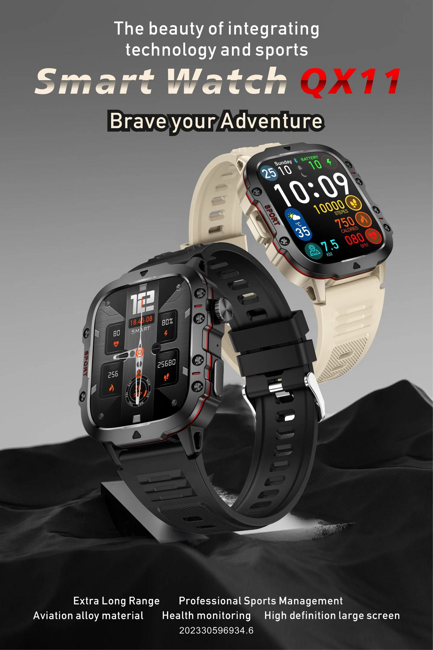 New Xiaomi Rugged Military Smartwatch