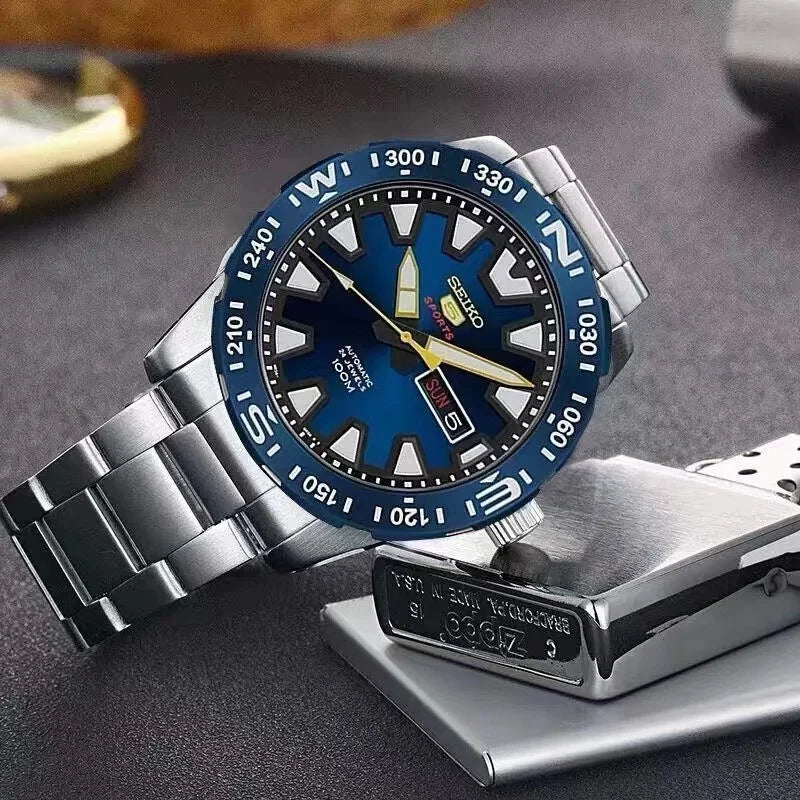 Seiko 5 Men's Submariner Fashion