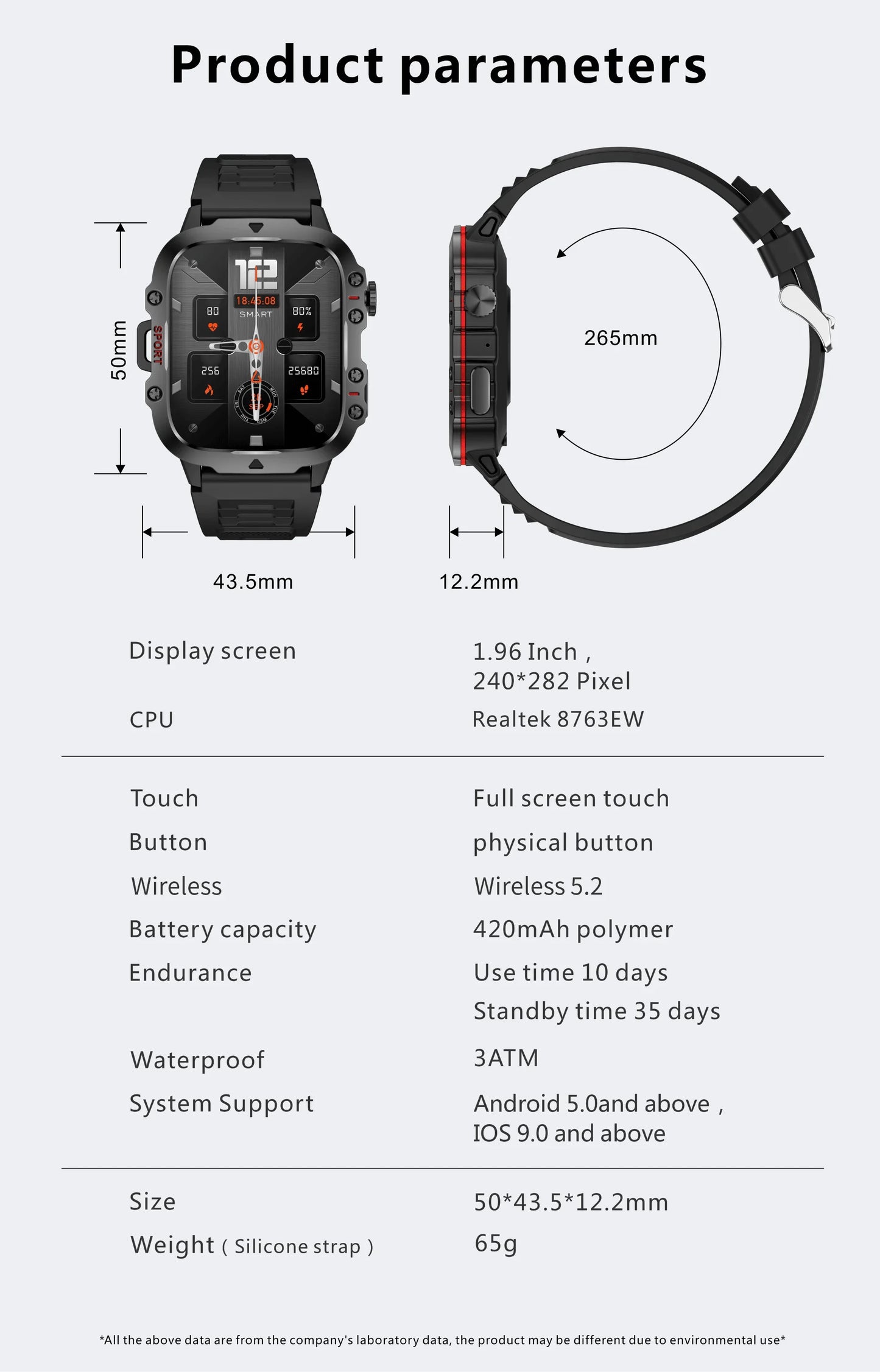 Xiaomi 2025 Smart Watch for Men for Android, Xiaomi, IOS