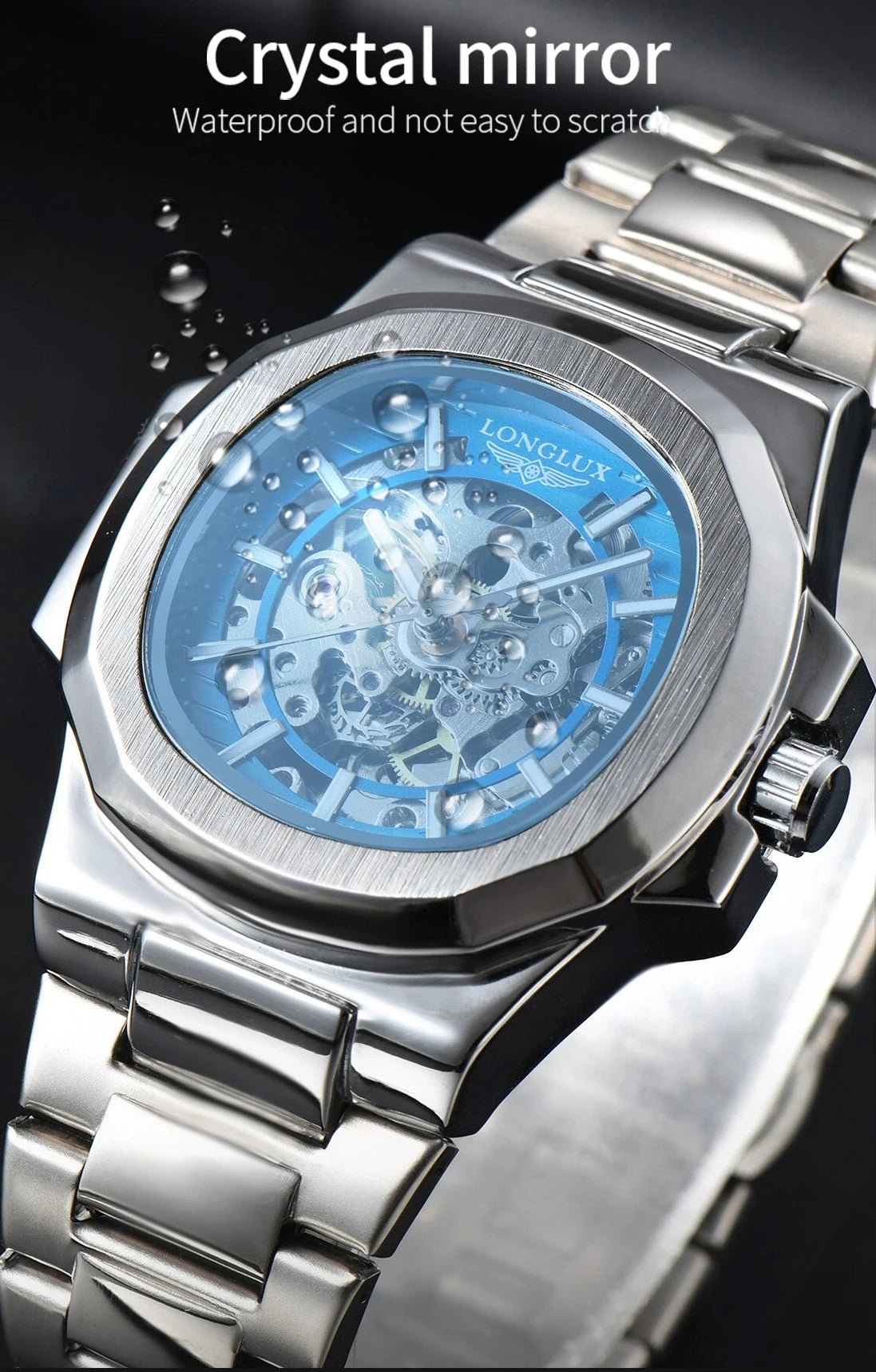 LONGLUX Automatic Luxury Men's Watch