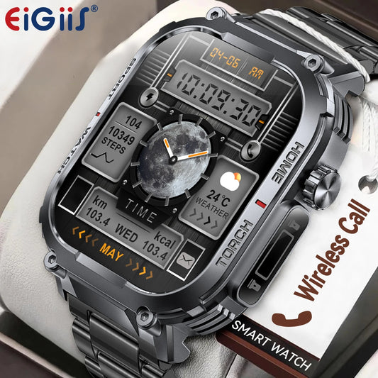 EIGIIS 2025New Smart Watch Men 3ATM