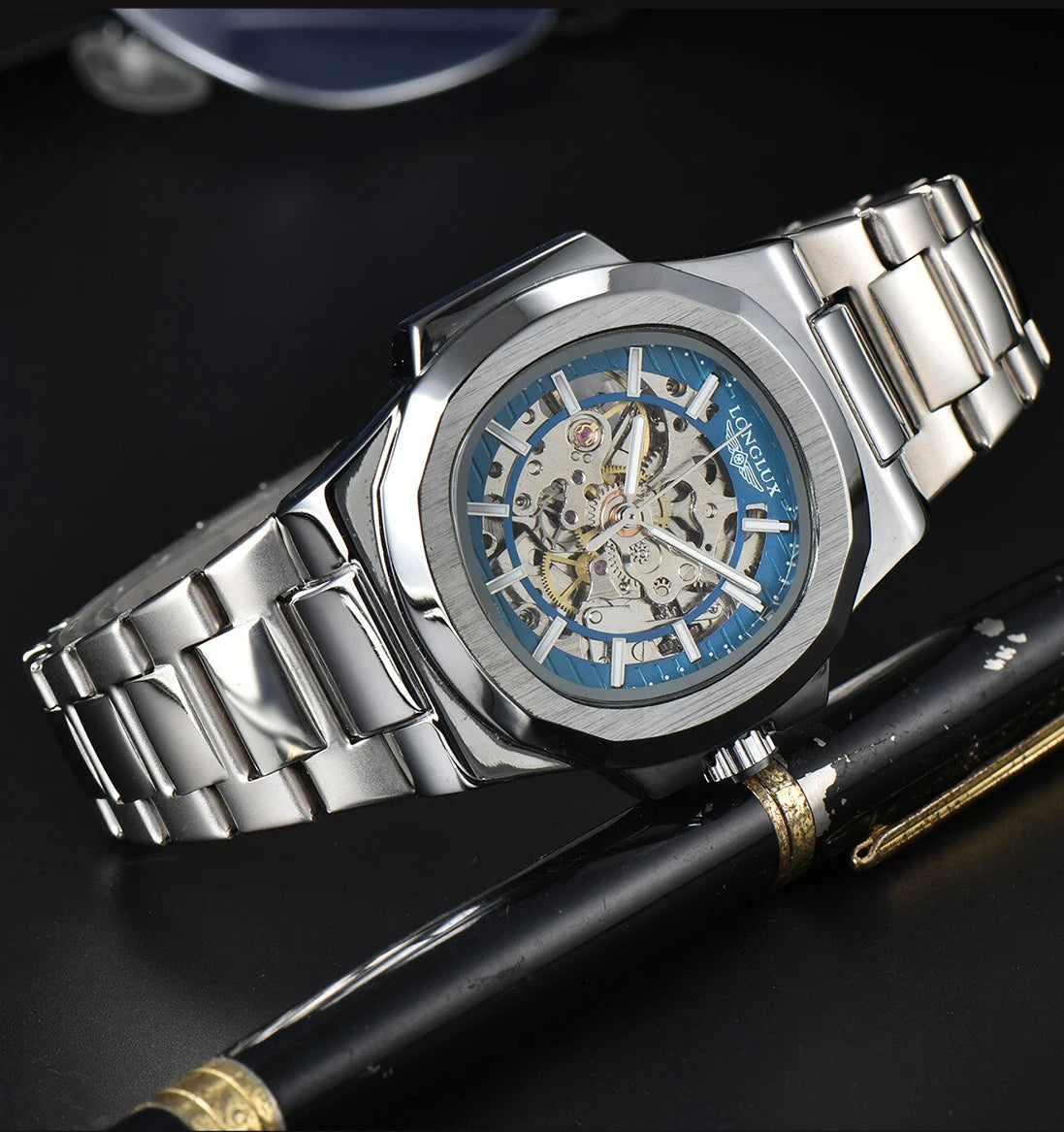 LONGLUX Automatic Luxury Men's Watch